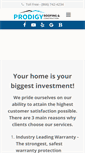 Mobile Screenshot of prodigyroofing.com